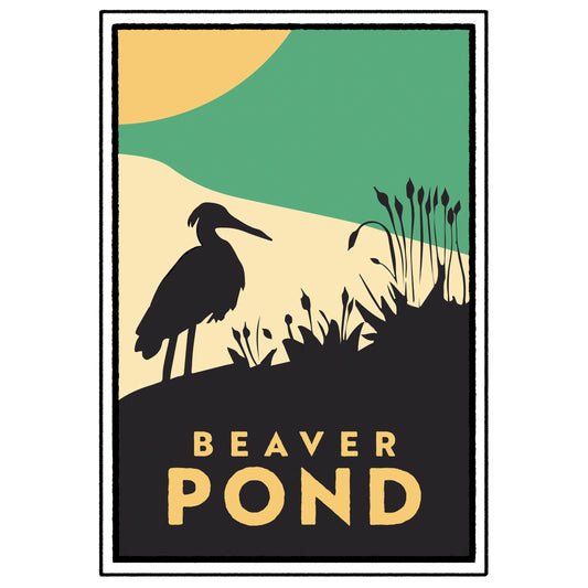 Beaver Pond Poster