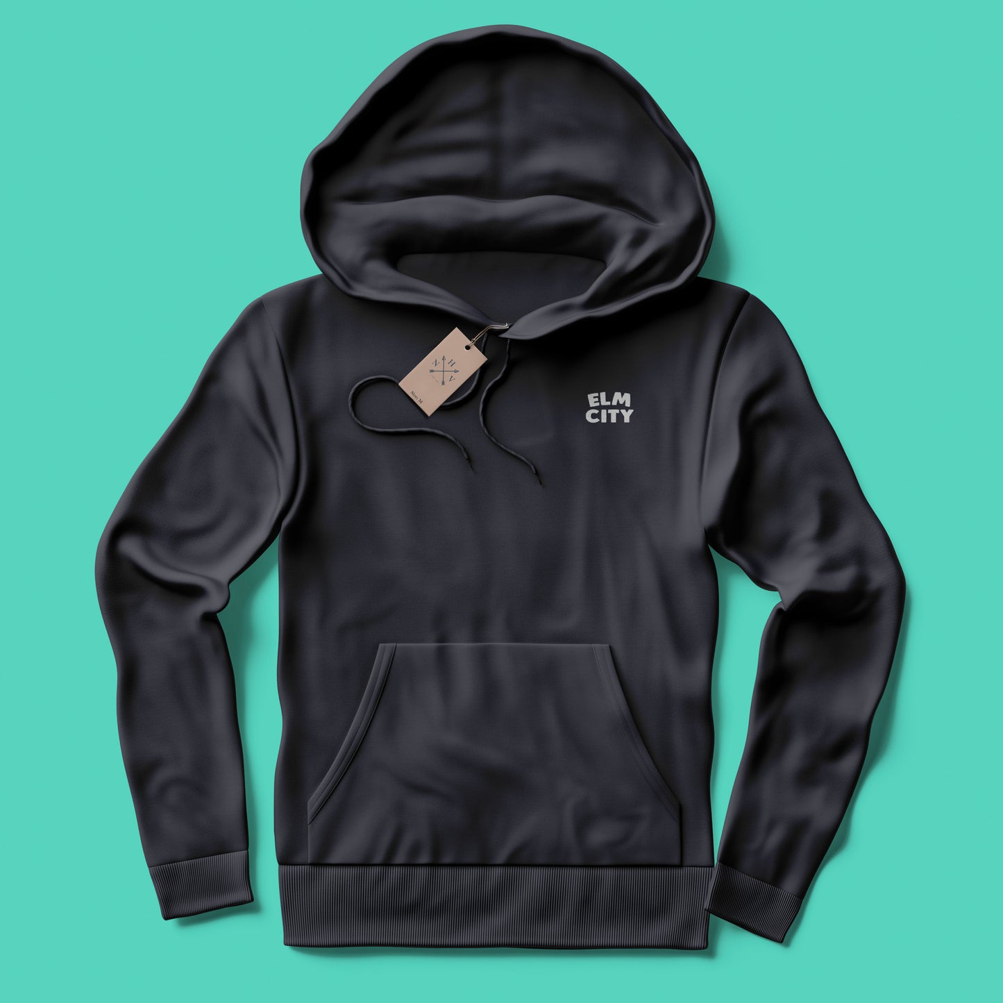 Elm City Pullover Hooded Sweatshirt