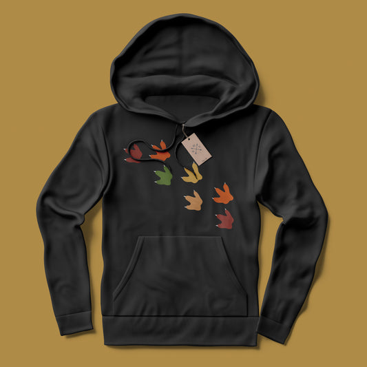 Dinosaur Tracks Hooded Sweatshirt