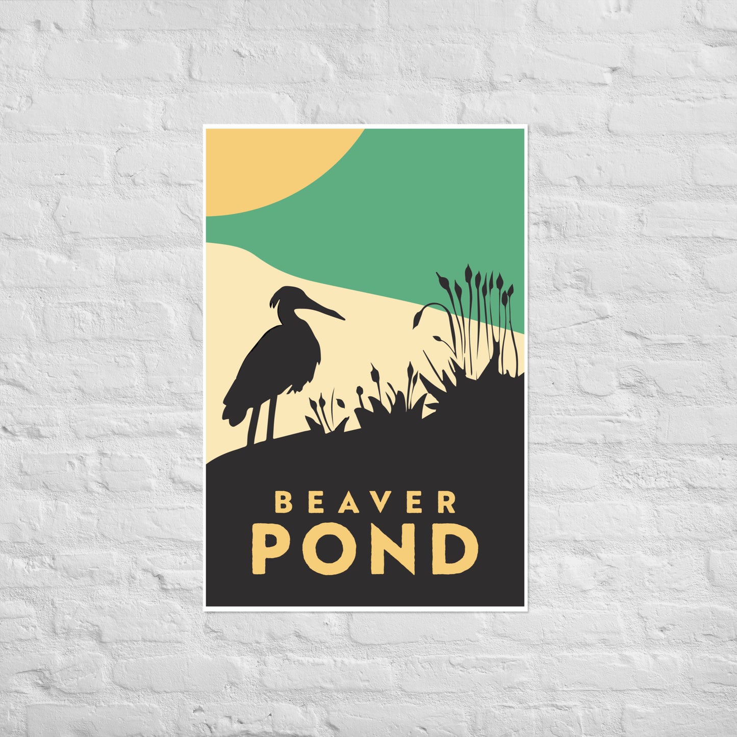 Beaver Pond Poster