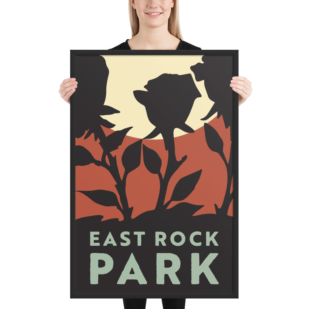 East Rock Park Framed Poster